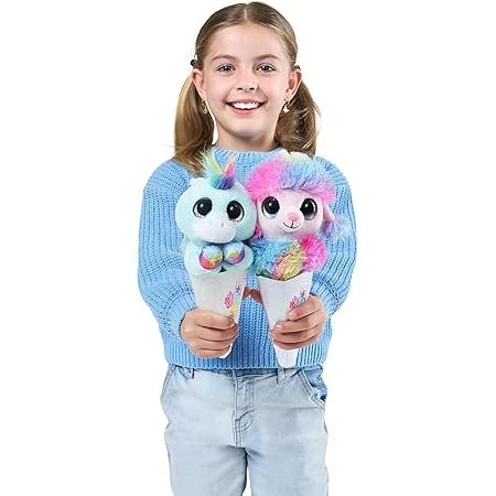 Light Gray Coco Cones Rainbow Plush Cone 9631SQ1 Soft Toy for Kids Toyzoona 71DhU4oR1nL._AC_SY450.jpg Dolls and Accessories