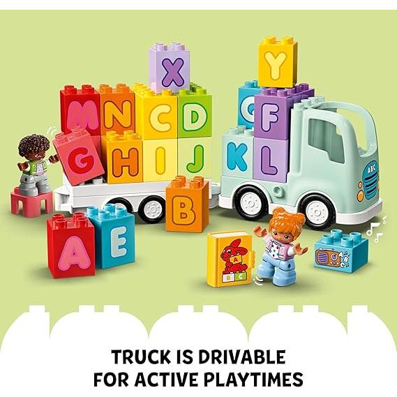 Tan Lego 10421 Alphabet Truck THE DREAM FACTORY 71Exmhe-g1L._AC_SX569.jpg Building Sets and Construction Toys