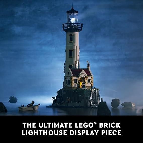 Dark Slate Blue Lego 21335 Motorized Lighthouse Toyzoona 71JHz-Q1qrL._AC_SX569.jpg Building and Construction