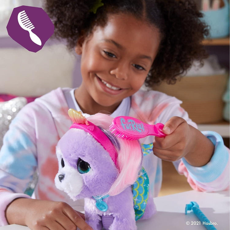 Dark Gray Hasbro Fur Real Glamalots F2601 for Ocean-Themed Pet Adventures – Make waves with style HALSON ENTERPRISE 71KKyxKaroL._AC_SL1500.jpg Dolls and Playsets