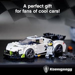 Dark Slate Gray LEGO Speed Champions Koenigsegg Jesko 76900 - Supercar Model THE DREAM FACTORY 71LZKZ7XtaL._AC_SX425.jpg Building and Construction