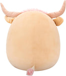 White Smoke Squishmallow Highland Cow Samson HALSON ENTERPRISE 71LdSNcB7hL._AC_SL1500.jpg Plush Toys