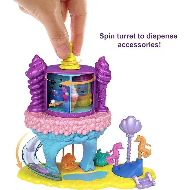 Gray Whimsical Play Awaits in Polly Pocket Rainbow Funland Fairy Online Purchase 71QiPGVjaxL._AC_SX569.jpg Pretend Play and Play Sets