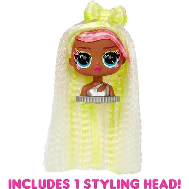 Wheat LOL Surprise Curls 2 Crimps Cora for Swappable Hairstyles and Fun THE DREAM FACTORY 71a2f67JVmL._AC_SX569.jpg Dolls and Playsets