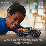 Dark Slate Gray Lego 42166 Neom Mclaren Extreme Race Car THE DREAM FACTORY 71cTzIFkJ3L._AC_SX569.jpg Building Sets and Construction Toys