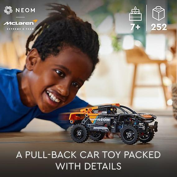 Dark Slate Gray Lego 42166 Neom Mclaren Extreme Race Car THE DREAM FACTORY 71cTzIFkJ3L._AC_SX569.jpg Building Sets and Construction Toys