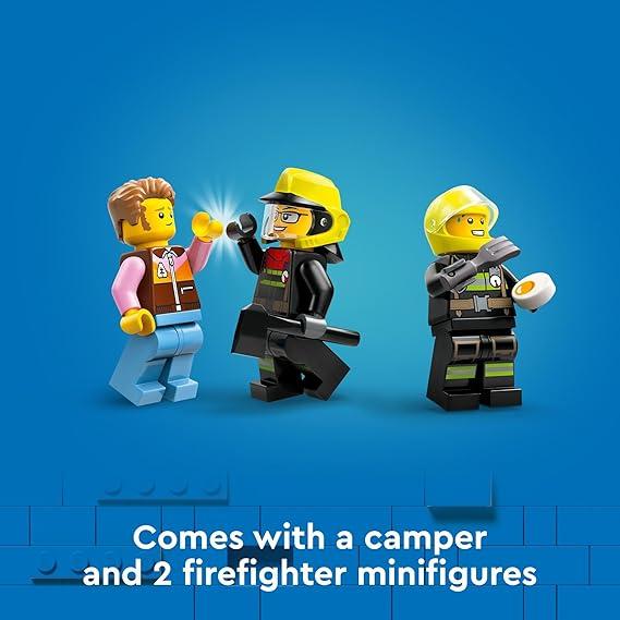 Dark Cyan Lego 60412 4X4 Fire Truck Rescue Boat Toyzoona 71feV0zmicL._AC_SX569.jpg Building Sets and Construction Toys