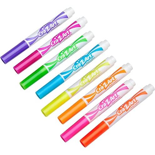 Beige Cra Z Art 8 Neon Markers PEEKABOO EXPERIENCE STORE 71lkMTBTBoL._AC_SY450.jpg Arts and Crafts