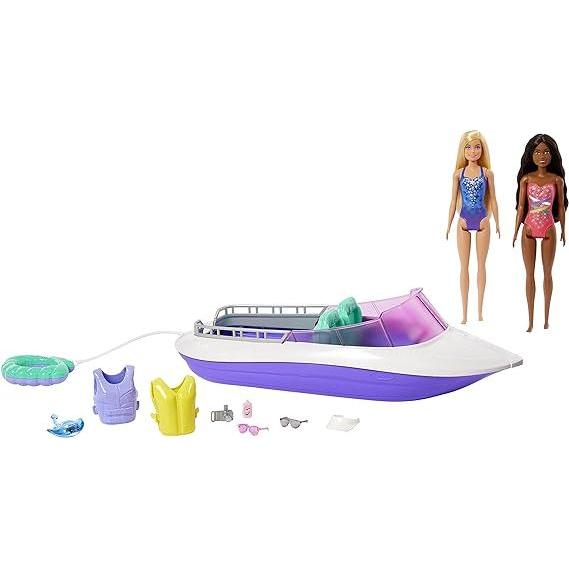 Light Gray Barbie Mermaid with Boat - Underwater Adventure Play Set Toyzoona 71oYpR0QrUL._AC_SX569.jpg Dolls and Playsets