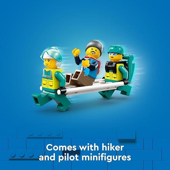 Dark Cyan Lego 60405 Emergency Rescue Helicopter Toyzoona 71p8t-ktpyL._AC_SX569.jpg Building Sets and Construction Toys