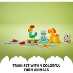 Dark Khaki Lego 10412 Animal Train THE DREAM FACTORY 71sz0WIK1tL._AC_SX569.jpg Building Sets and Construction Toys