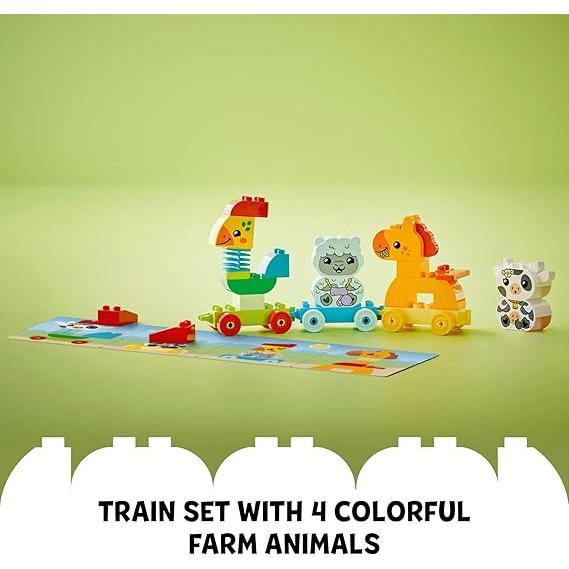 Dark Khaki Lego 10412 Animal Train THE DREAM FACTORY 71sz0WIK1tL._AC_SX569.jpg Building Sets and Construction Toys