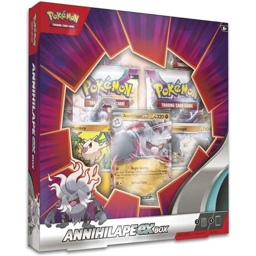 Gray Pokemon Annihilape Ex Box Online Purchase 71uy6bduesL._AC_SX679.jpg Collectible Trading Cards