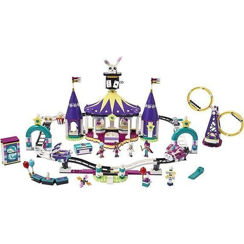 Dark Slate Gray LEGO Friends Magical Funfair Roller Coaster 41685 - Carnival Fun THE DREAM FACTORY 81_YZ1zEWbL._AC_SY300_SX300.jpg Building and Construction