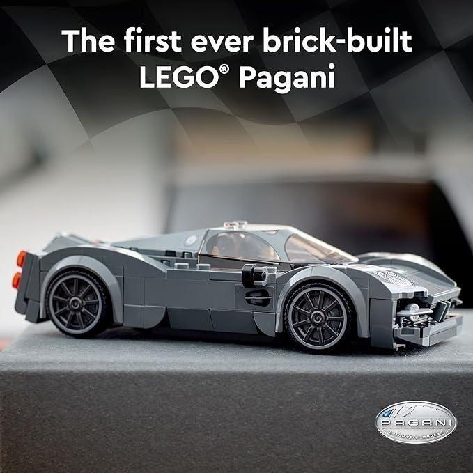 Dark Slate Gray LEGO Speed Champions Pagani Utopia 76915 - Supercar Model Toyzoona 71ydW-wmc1L._AC_SX679.jpg Building and Construction