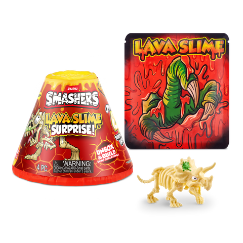 Rosy Brown Smashers Lava Slime Surprise 7472 by ZURU HALSON ENTERPRISE zuru-slime-volcano-7472-toyzoona.jpg Stationary, Arts and Crafts