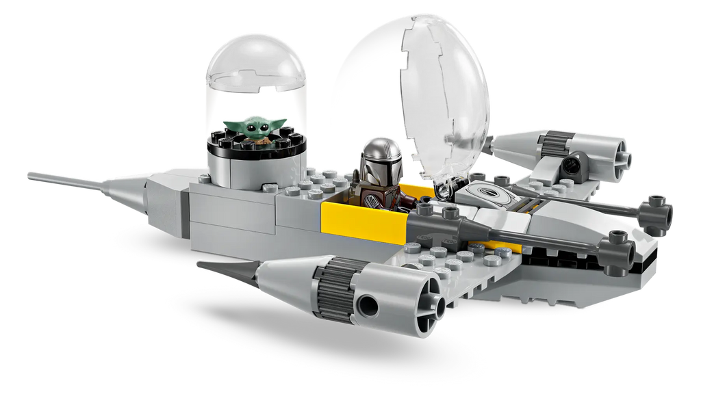 Black LEGO 75410 Mando n Grogu Starfighter THE DREAM FACTORY 75410_WEB_SEC03_NOBG_en-gb.webp Building Sets and Construction Toys