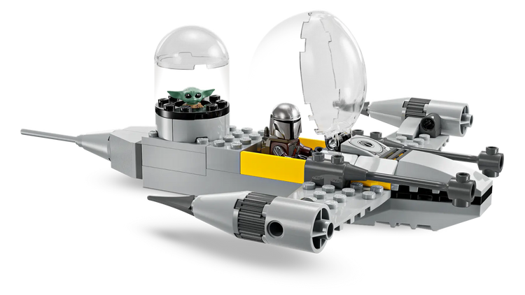 Black LEGO 75410 Mando n Grogu Starfighter THE DREAM FACTORY 75410_WEB_SEC03_NOBG_en-gb.webp Building Sets and Construction Toys
