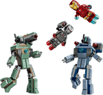 Black LEGO 76320 Iron Man & War Machine vs. Hammer Drones THE DREAM FACTORY 76320_Prod.png Building Sets and Construction Toys