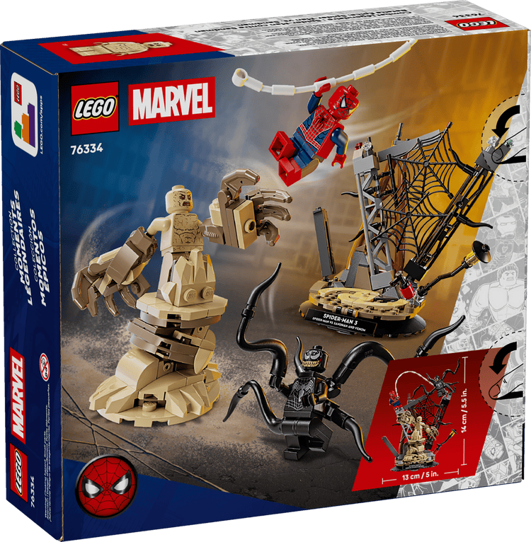 LEGO 76334 Epic Battle: Spider-Man vs. Sandman