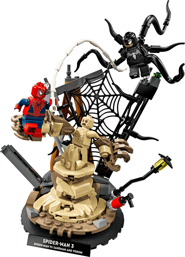 LEGO 76334 Epic Battle: Spider-Man vs. Sandman