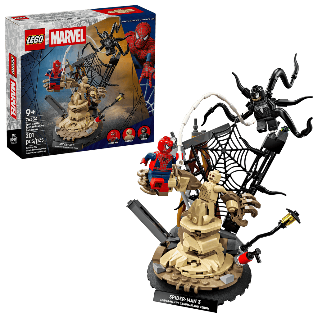 LEGO 76334 Epic Battle: Spider-Man vs. Sandman