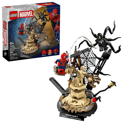 LEGO 76334 Epic Battle: Spider-Man vs. Sandman
