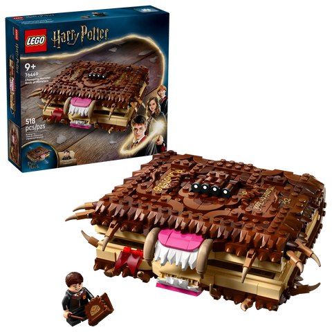 LEGO Chomping Monster Book Magical Wizard Adventure Toy 76449 - Toyzoona