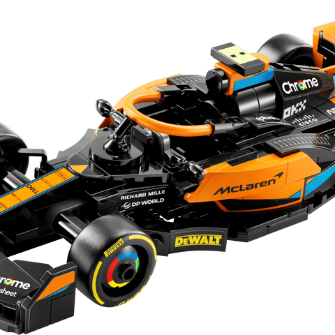 White Smoke LEGO 76919 2023 Mclaren Formula 1 Car THE DREAM FACTORY 76919_alt1.jpg Building Sets and Construction Toys