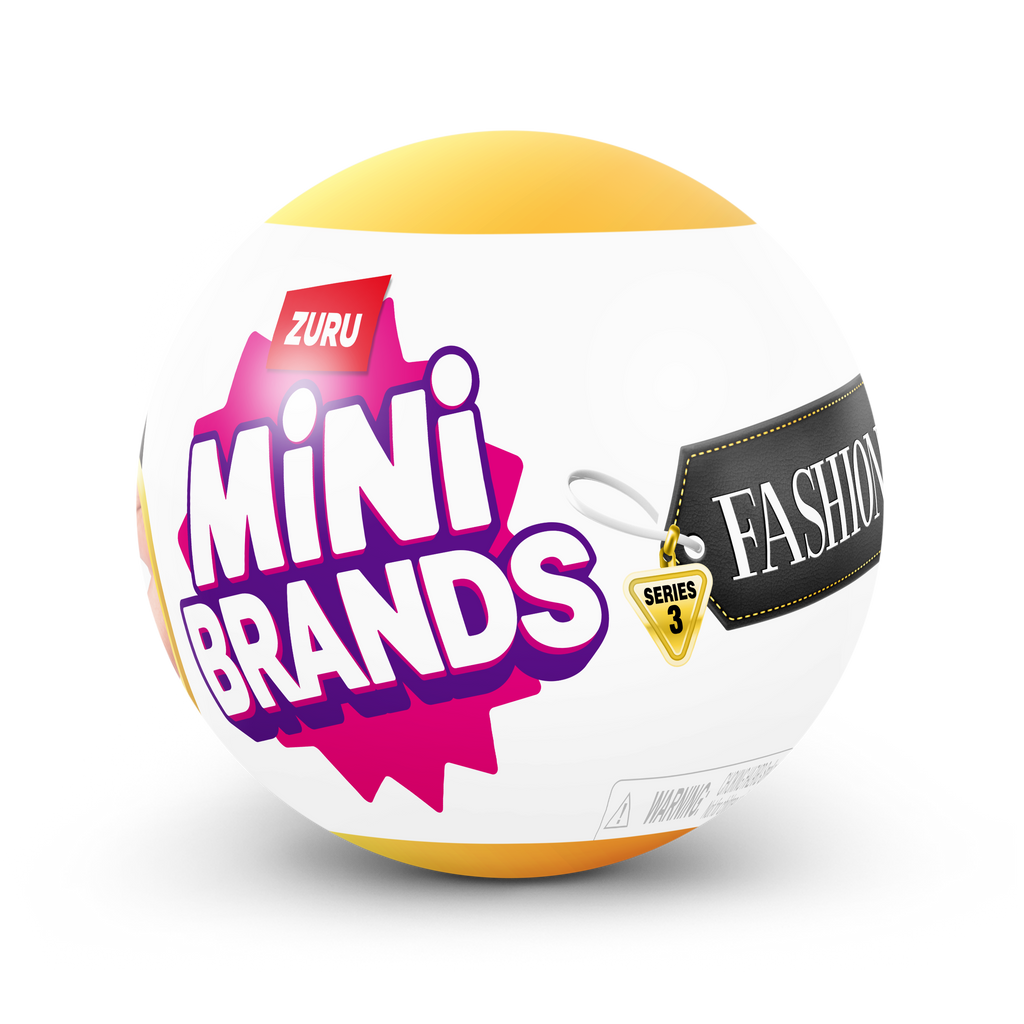 White Smoke Zuru Mini Brand Fashion Capsule 77485GQ6 Toyzoona 77485_MiniBrands_Fashion_Angle_01.png Action Figures and Play Sets