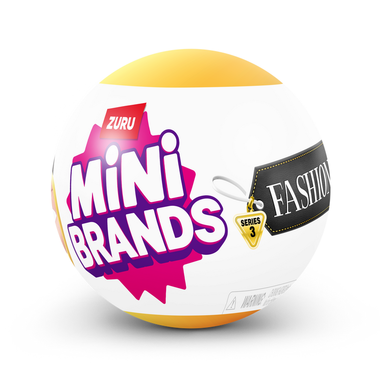 White Smoke Zuru Mini Brand Fashion Capsule 77485GQ6 Toyzoona 77485_MiniBrands_Fashion_Angle_01.png Action Figures and Play Sets