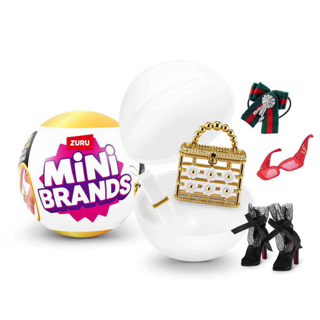 Black Zuru Mini Brand Fashion Capsule 77485GQ6 Toyzoona 77485_MiniBrands_Fashion_EcomHero_01.png Action Figures and Play Sets