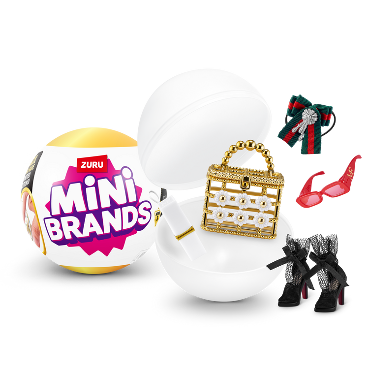 Black Zuru Mini Brand Fashion Capsule 77485GQ6 Toyzoona 77485_MiniBrands_Fashion_EcomHero_01.png Action Figures and Play Sets