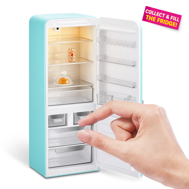 Black Zuru Mini Brand Fill The Fridge 77673TQ1 Toyzoona 77673_MiniBrandsFillthefridge_FULL_OOP_01B.png Action Figures and Play Sets