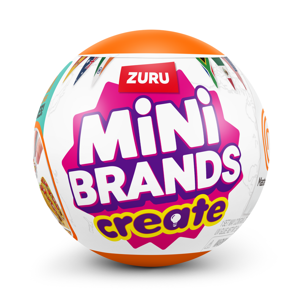 Black Zuru Mini Brand Master Chef S2 77773GQ1 Toyzoona 77773_MINIBRANDS-MASTERCHEFS2_FRONTOFPACK.png Action Figures and Play Sets