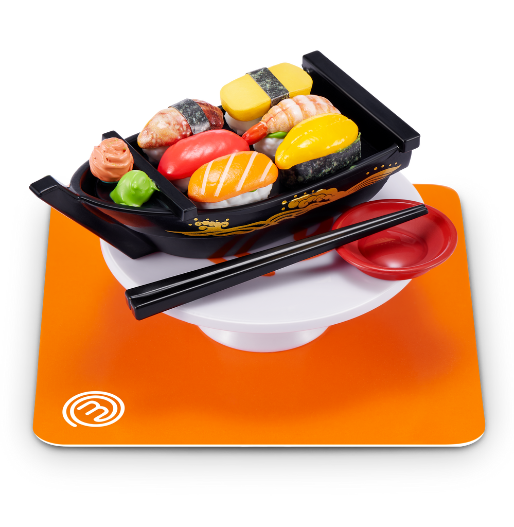 Black Zuru Mini Brand Master Chef S2 77773GQ1 Toyzoona 77773_MINIBRANDS-MASTERCHEFS2_OOP01J.png Action Figures and Play Sets
