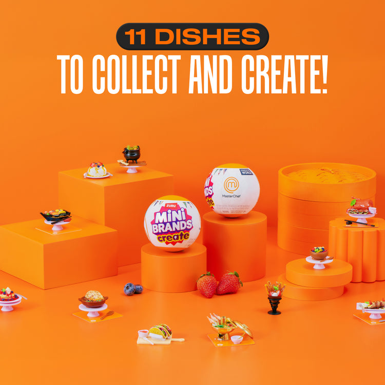 Dark Orange Zuru Mini Brand Master Chef S2 77773GQ1 Toyzoona 77773_MINIBRANDS_MasterchefS2_EcomImage3.jpg Action Figures and Play Sets