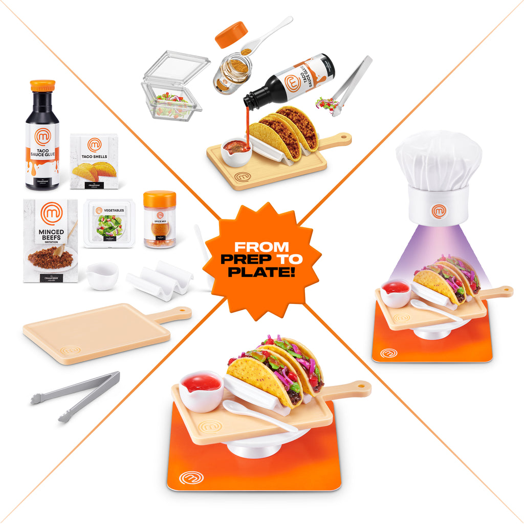 White Smoke Zuru Mini Brand Master Chef S2 77773GQ1 Toyzoona 77773_MINIBRANDS_MasterchefS2_EcomImage5.jpg Action Figures and Play Sets
