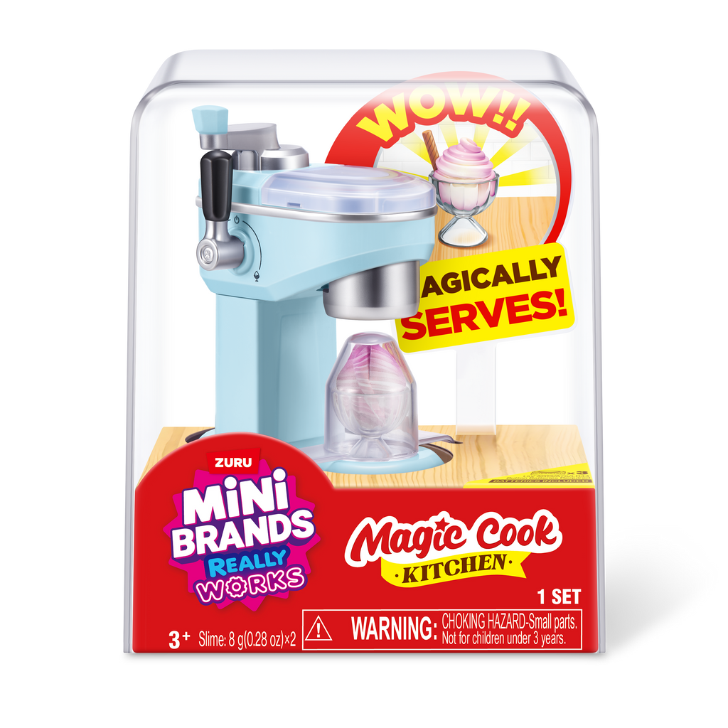 White Smoke Mini Brands Really Works Magic Cook Kitchen Capsule Series1 77789UQ1 by ZURU Toyzoona 77789B_MINIBRANDS_MAGICCOOKKITCHEN-SERIES1_FRONTOFPACK.png Arts and Crafts