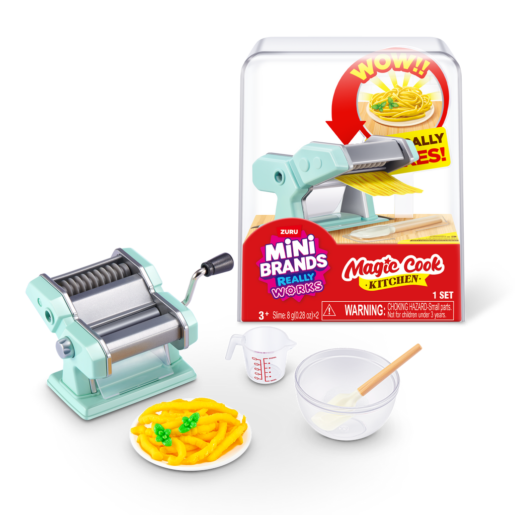 Black Mini Brands Really Works Magic Cook Kitchen Capsule Series1 77789UQ1 by ZURU Toyzoona 77789D_MINIBRANDS_MAGICCOOKKITCHEN-SERIES1_ECOMHERO.png Arts and Crafts