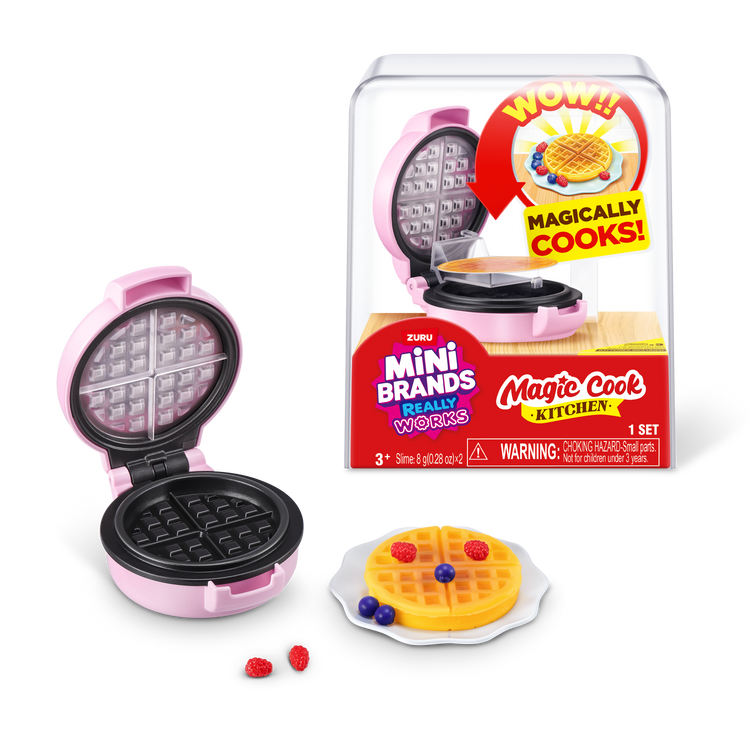 Black Mini Brands Really Works Magic Cook Kitchen Capsule Series1 77789UQ1 by ZURU Toyzoona 77789G_MINIBRANDS_MAGICCOOKKITCHEN-SERIES1_ECOMHERO.png Arts and Crafts