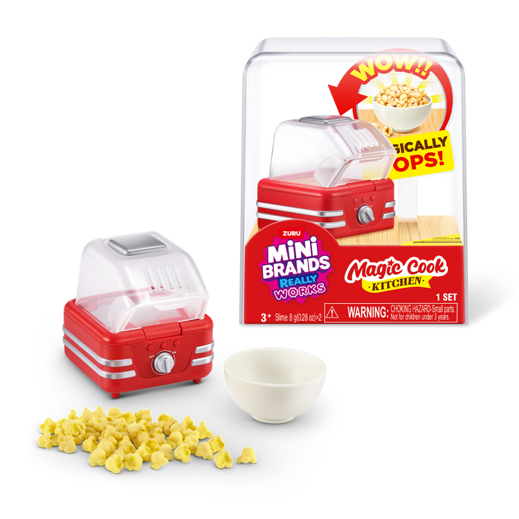 Black Mini Brands Really Works Magic Cook Kitchen Capsule Series1 77789UQ1 by ZURU Toyzoona 77789H_MINIBRANDS_MAGICCOOKKITCHEN-SERIES1_ECOMHERO.png Arts and Crafts