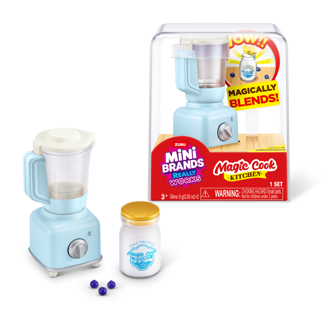 Black Mini Brands Really Works Magic Cook Kitchen Capsule Series1 77789UQ1 by ZURU Toyzoona 77789K_MINIBRANDS_MAGICCOOKKITCHEN-SERIES1_ECOMHERO.png Arts and Crafts