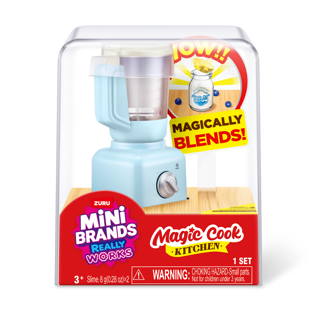 White Smoke Mini Brands Really Works Magic Cook Kitchen Capsule Series1 77789UQ1 by ZURU Toyzoona 77789K_MINIBRANDS_MAGICCOOKKITCHEN-SERIES1_FRONTOFPACK.png Arts and Crafts