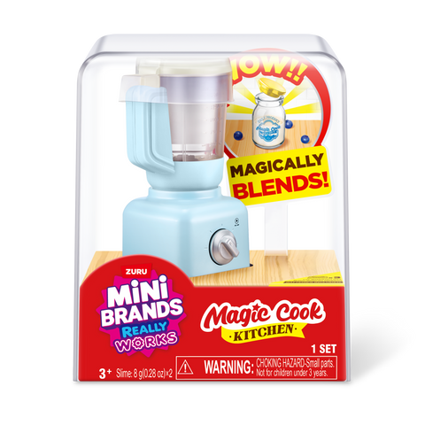 White Smoke Mini Brands Really Works Magic Cook Kitchen Capsule Series1 77789UQ1 by ZURU Toyzoona 77789B_MINIBRANDS_MAGICCOOKKITCHEN-SERIES1_FRONTOFPACK.png Arts and Crafts