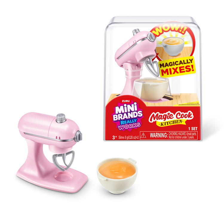 Black Mini Brands Really Works Magic Cook Kitchen Capsule Series1 77789UQ1 by ZURU Toyzoona 77789L_MINIBRANDS_MAGICCOOKKITCHEN-SERIES1_ECOMHERO.png Arts and Crafts