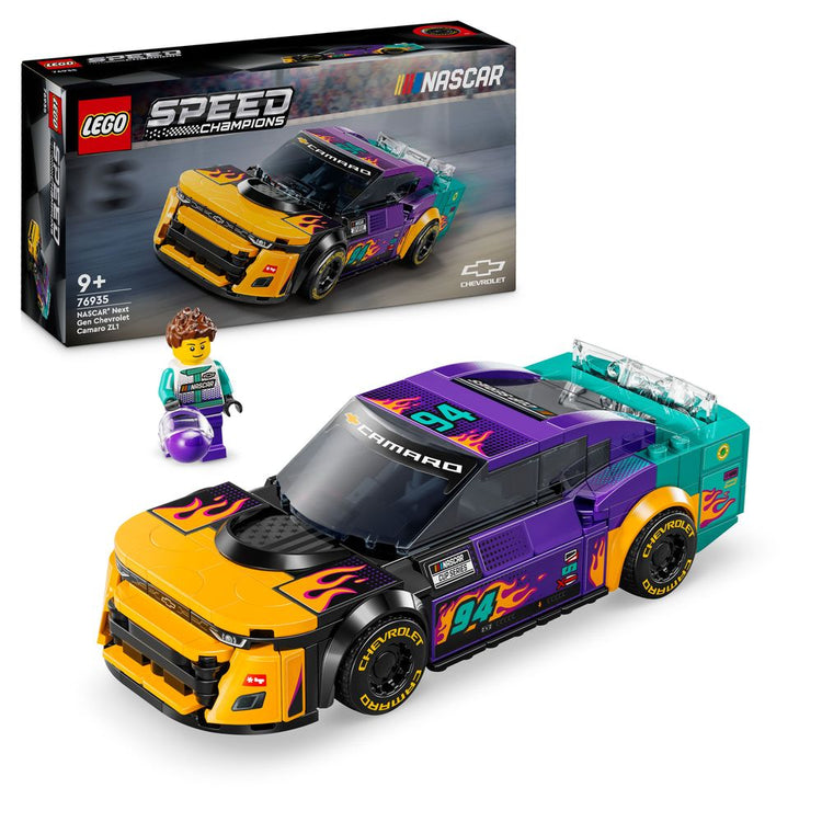 Dark Slate Gray LEGO 76935 NASCAR Chevrolet Camaro ZL1 Racing Toy for Kids THE DREAM FACTORY 7_0f16bcb2-879d-4a21-9aef-9a02260ded28.jpg Building Sets and Construction Toys