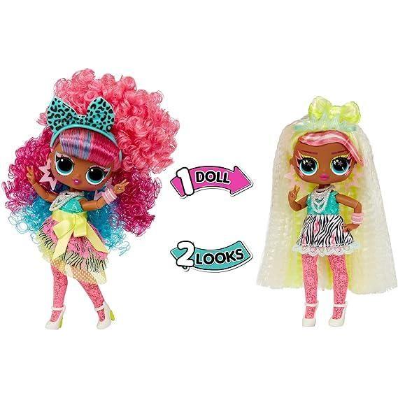 Light Gray LOL Surprise Curls 2 Crimps Cora for Swappable Hairstyles and Fun THE DREAM FACTORY 81-Kp9RC2QL._AC_SX569.jpg Dolls and Playsets