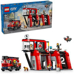 Gray Lego 60414 Fire Station With Fire Truck Toyzoona 810HZmtUISL._AC_SX569.jpg Building Sets and Construction Toys