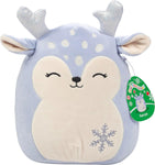 Squishmallow Blue Winter Reindeer Farryn